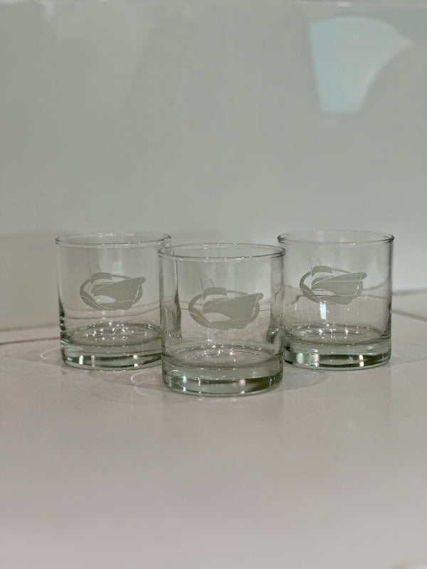 Jarrett Bay engraved glassware