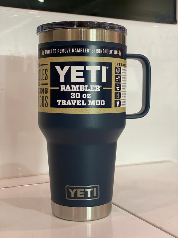Yeti Rambler 30 Oz. Travel Mug, Offshore Blue - Schnarr's Hardware