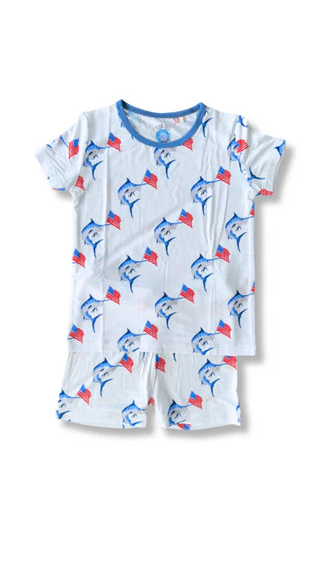 Tidal Tots Shorts Set