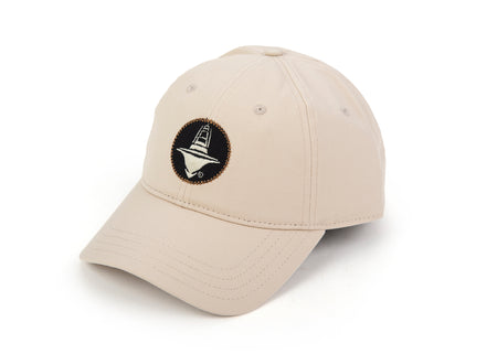 Jarrett Bay Flare Badge Twill Hat Birch