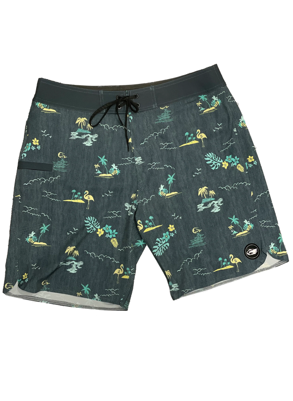 Men's Tropical Board Shorts