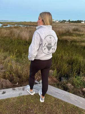 Flare Circle Quarter Zip