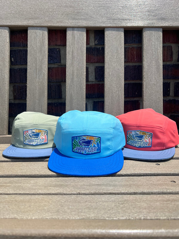 Jarrett Bay Tropical Logo Patch Hat