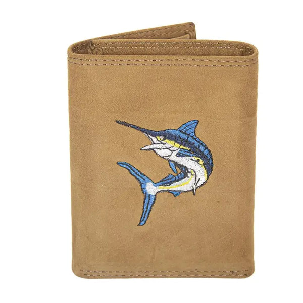 Trifold Action Marlin Wallet