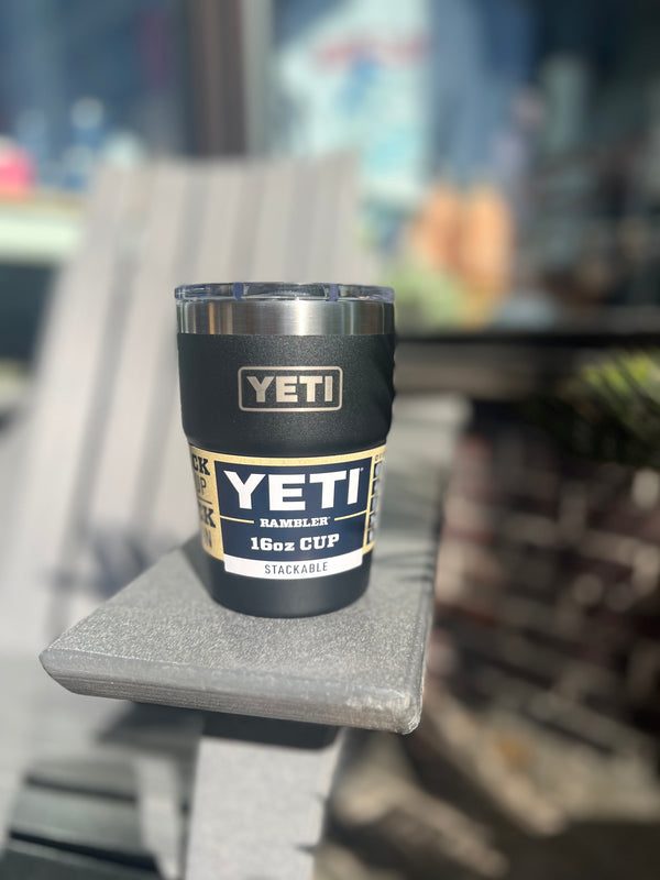 Yeti Rambler Stackable 16oz Black