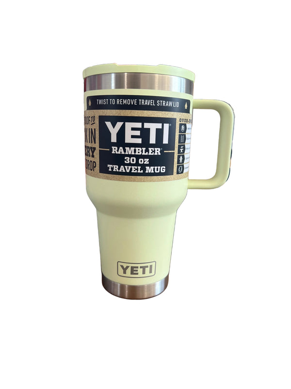 Yeti Rambler 30oz Travel Mug Grasshopper