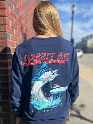 Big Blue Long Sleeve T-Shirt