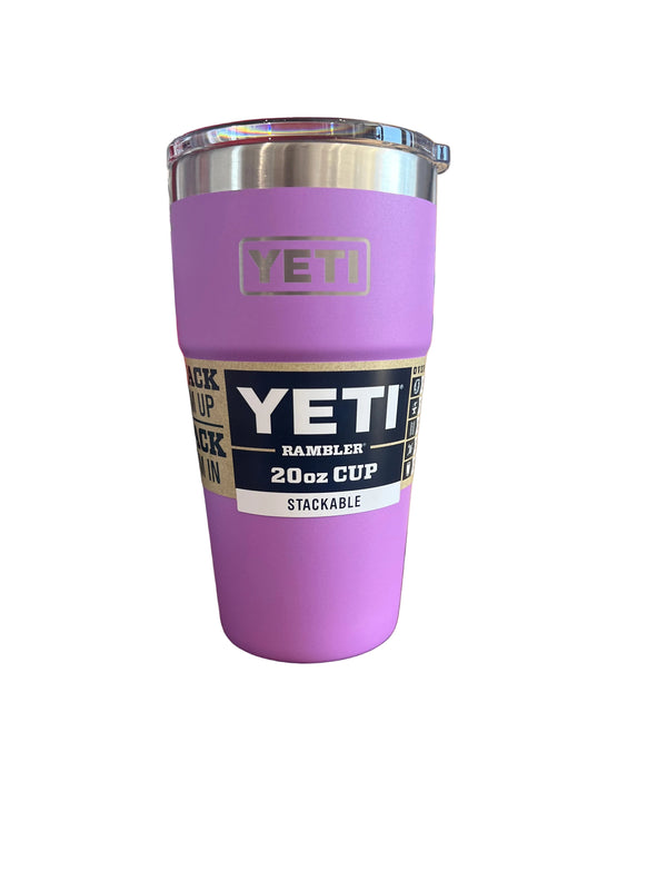 Yeti Rambler 20oz Stackable Desert Bloom