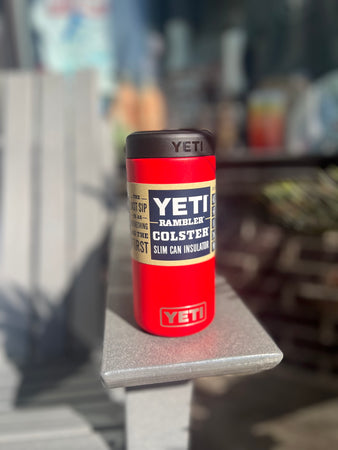 Yeti Slim Colster Rescue Red