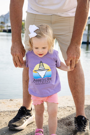 Jarrett Bay Sunset Flare Toddler T-Shirt