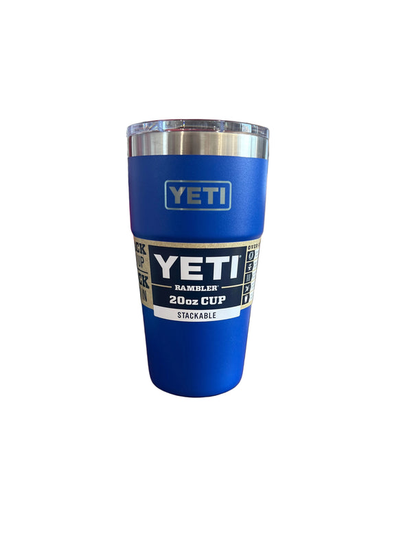Yeti Rambler 20oz Stackable Royal Blue