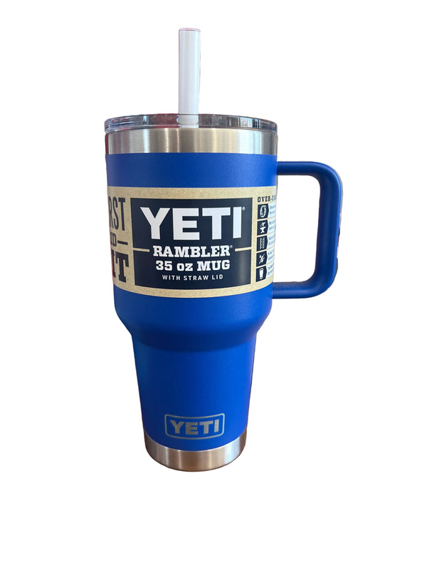 Yeti Rambler 35oz Mug Royal Blue