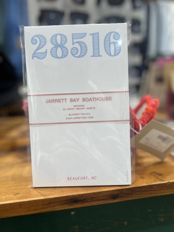 Jarrett Bay Boathouse 28516 Notepad