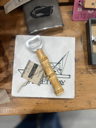 Bamboo Bottle Opener