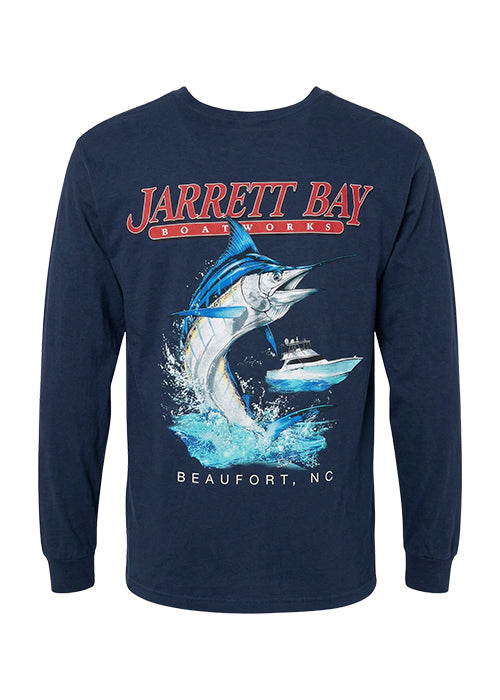 Big Blue Long Sleeve T-Shirt