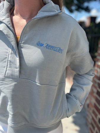 Jarrett Bay Boatworks Women's Corduroy Half Zip