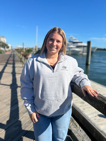 Flare Circle Quarter Zip