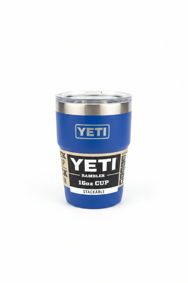 Yeti Rambler 16oz Stackable Royal Blue