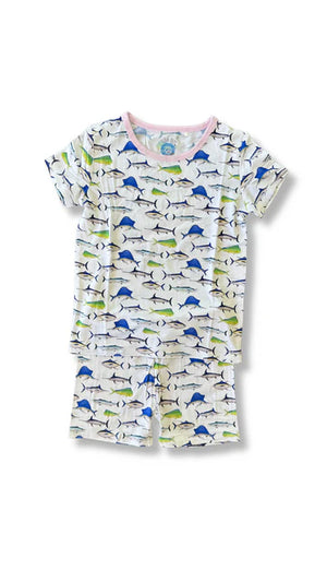 Tidal Tots Shorts Set