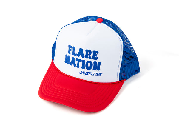 Jarrett Bay Flare Nation Foam Trucker Hat