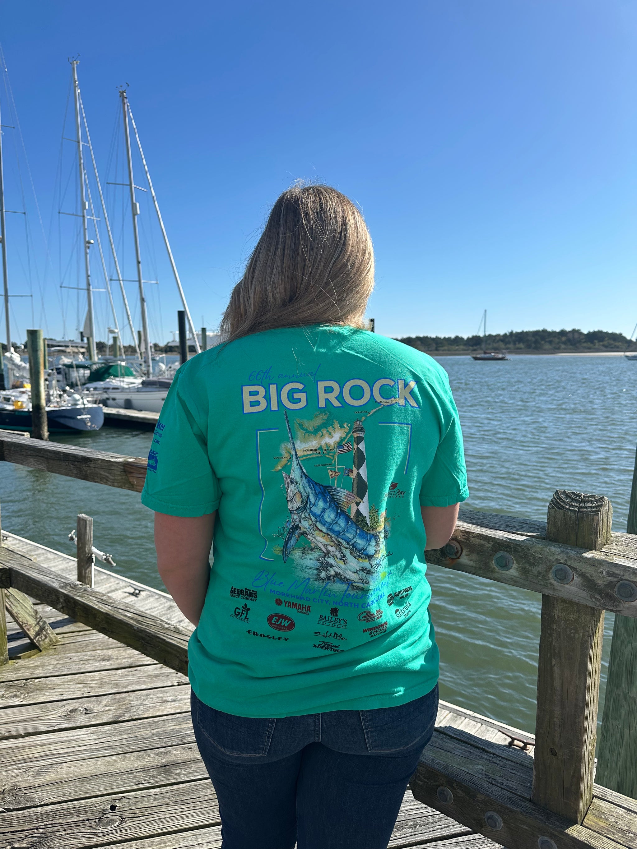 66th Annual Big Rock Blue Marlin Tournament T-shirt - Jarrett Bay