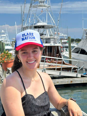 Jarrett Bay Flare Nation Foam Trucker Hat