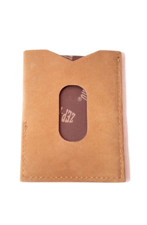 Jarrett Bay Embossed Slim Front Pocket Leather Wallet