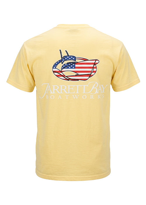 Jarrett Bay Classic Logo USA T-Shirt