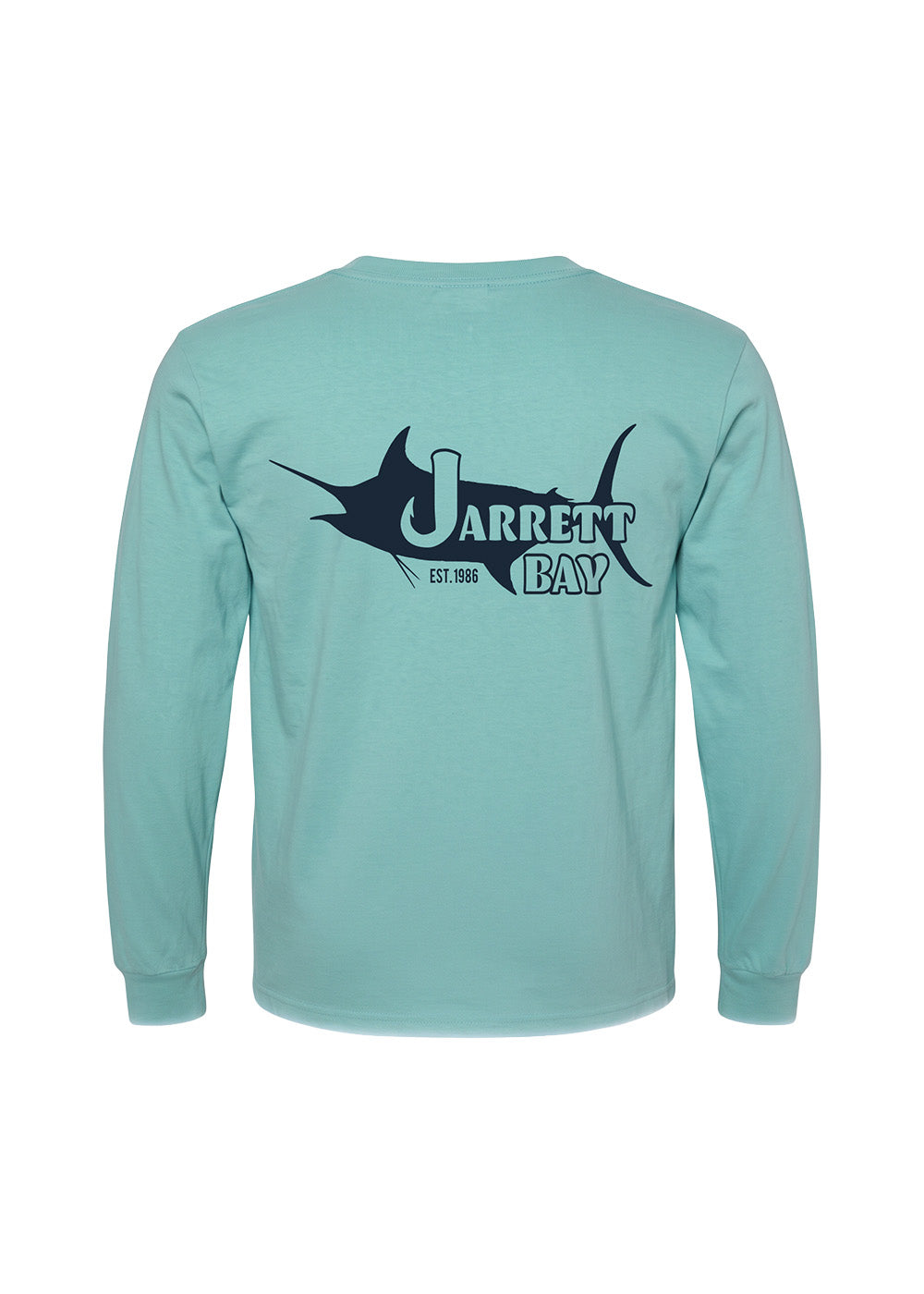 Jarrett Bay Heavy Blue Youth Long Sleeve T-Shirt