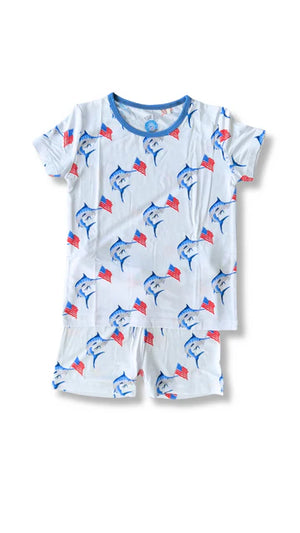Tidal Tots Shorts Set