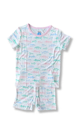 Tidal Tots Shorts Set