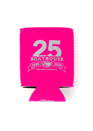 25th anniversary boathouse coozie