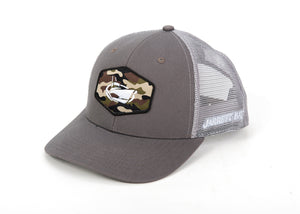 Jarrett Bay Camo Classic Patch Trucker