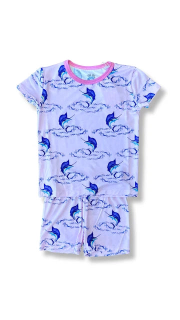 Tidal Tots Shorts Set