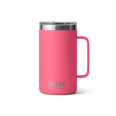 Yeti Rambler 24oz Tropical Pink - Jarrett Bay Boathouse