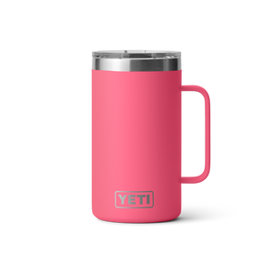Yeti Rambler 24oz Tropical Pink - Jarrett Bay Boathouse