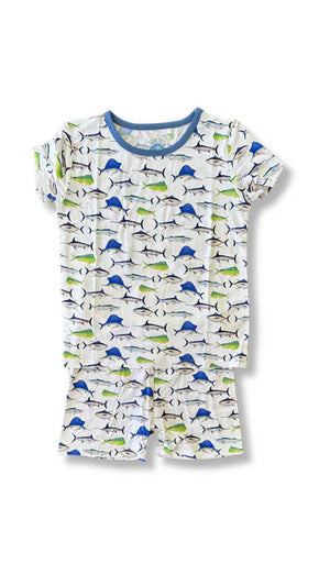 Tidal Tots Shorts Set