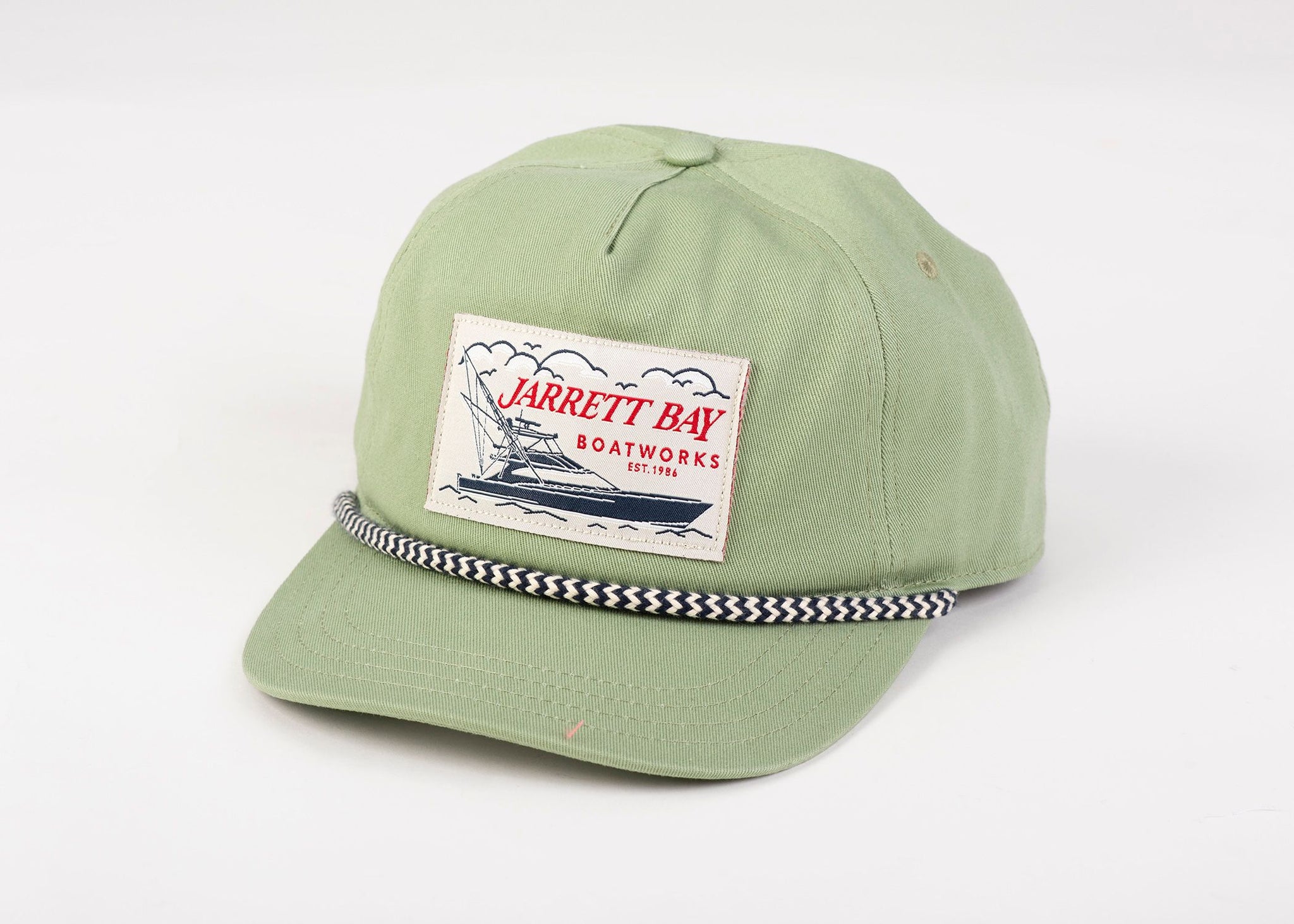 Jarrett Bay Vintage Patch Hat Jarrett Bay Boathouse