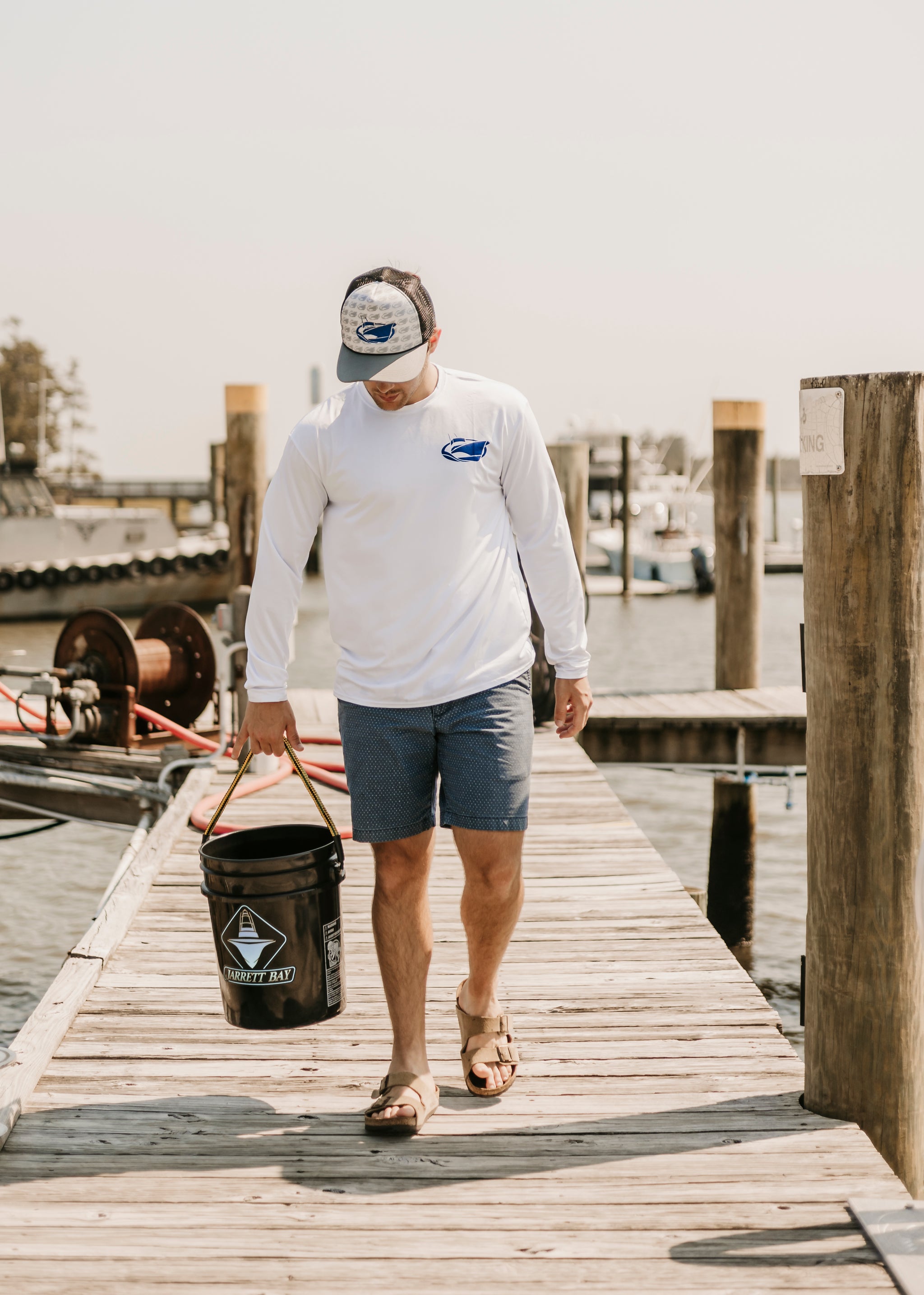 Classic Logo Foam Snapback - Jarrett Bay Boathouse