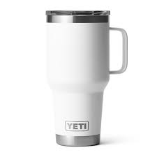 Yeti 30 OZ White Travel Mug