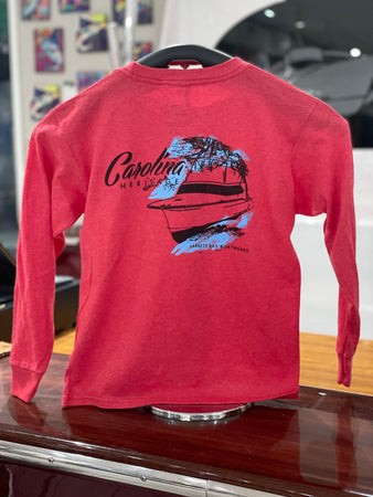 Jarrett Bay Youth Carolina Heritage Long Sleeve Tee
