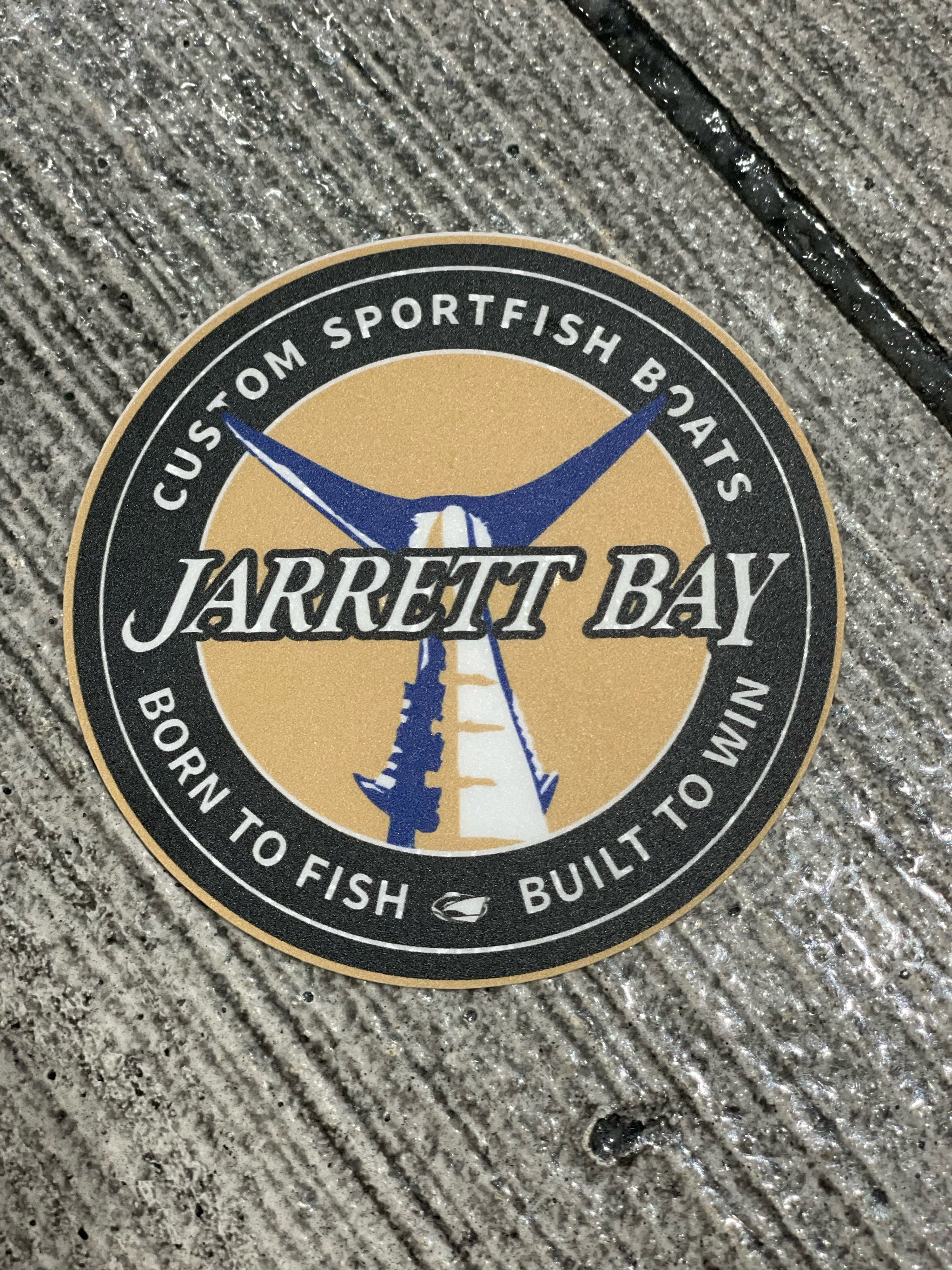 JB Tails Up Dial Decal - Jarrett Bay Boathouse
