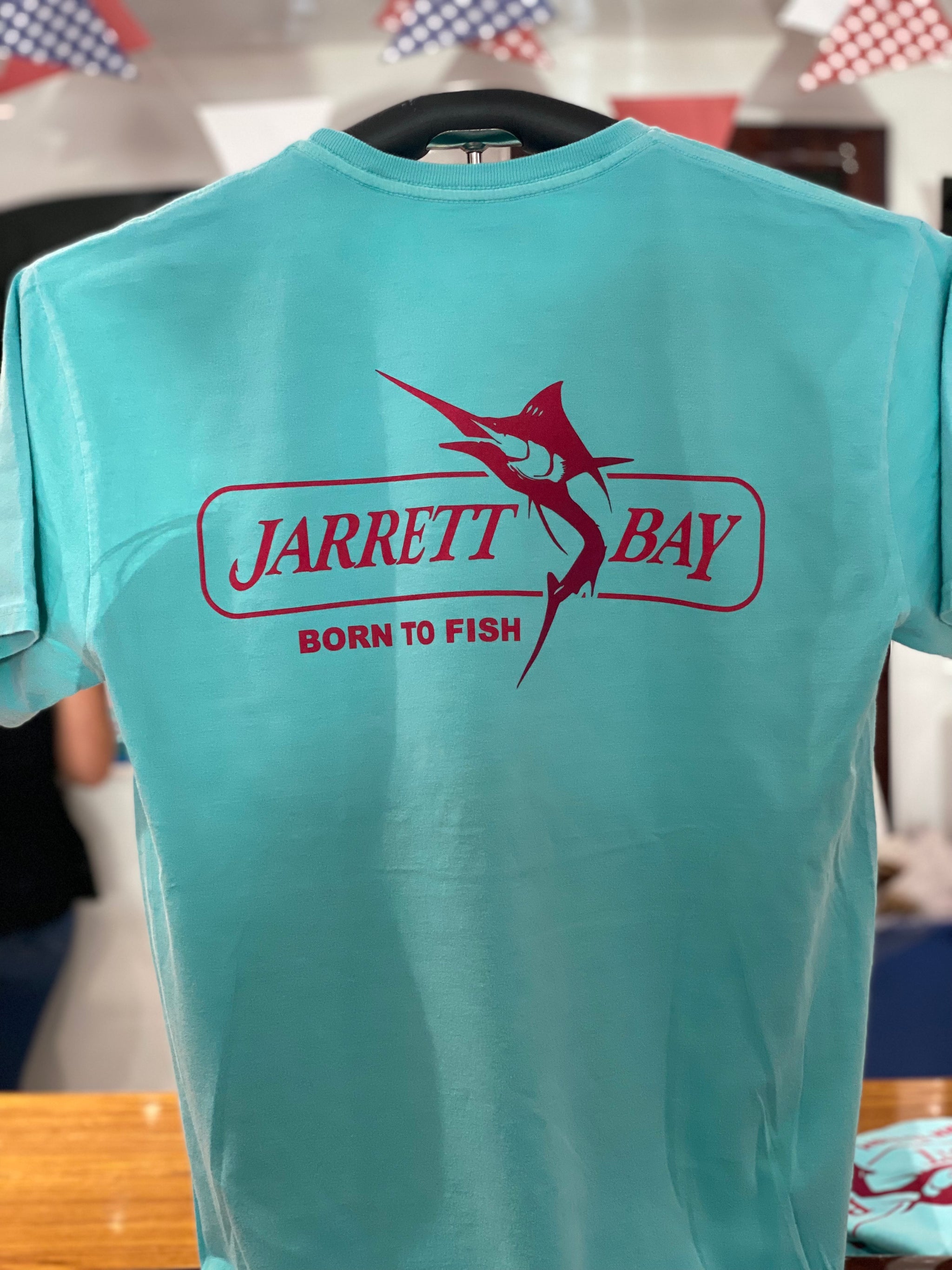 Born to Fish T-Shirt - Jarrett Bay Boathouse