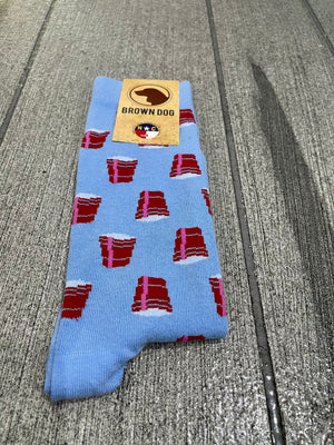 Brown Dog Socks